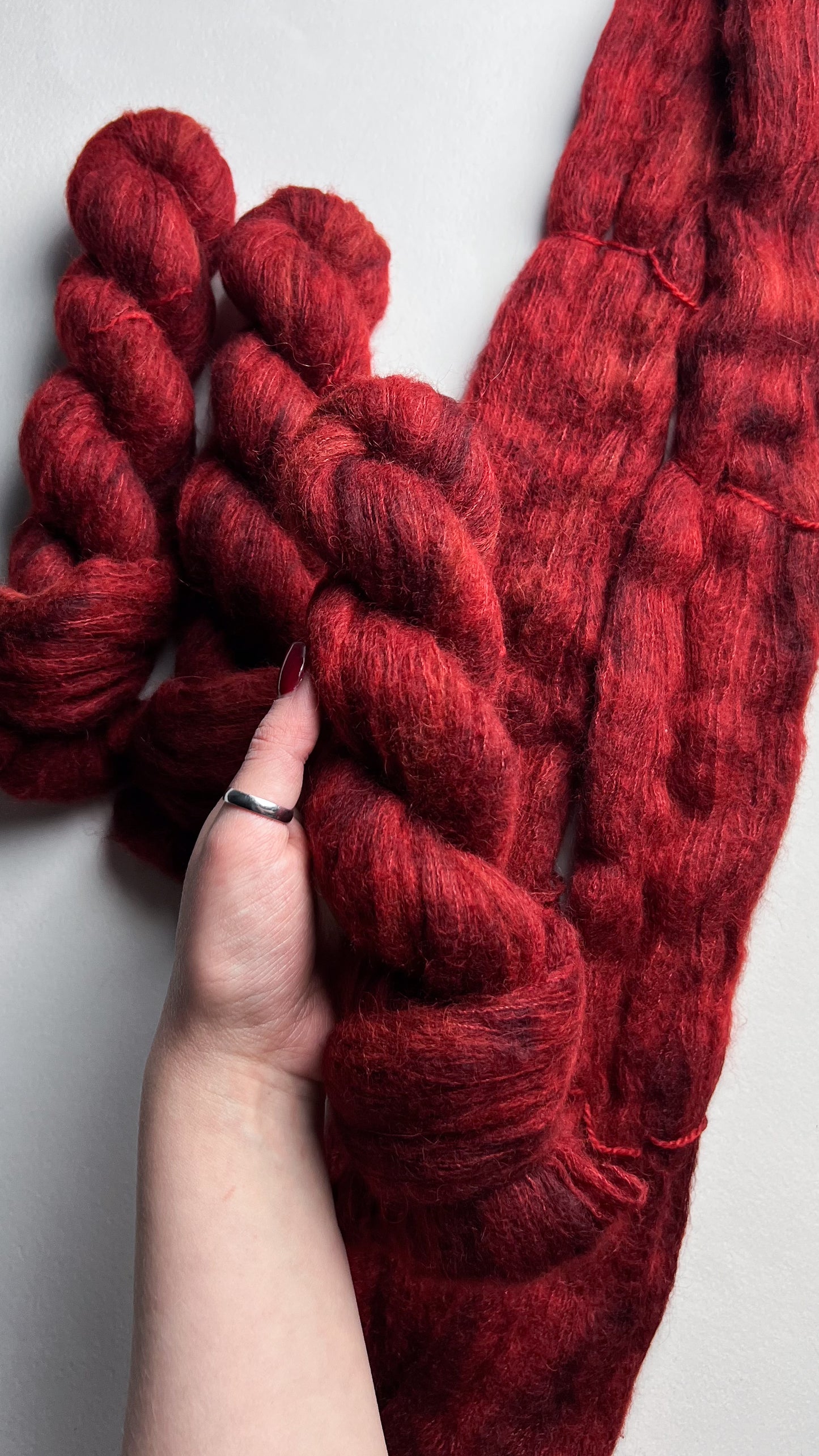 Amanita muscaria on Dark Past (AMYS) Lace