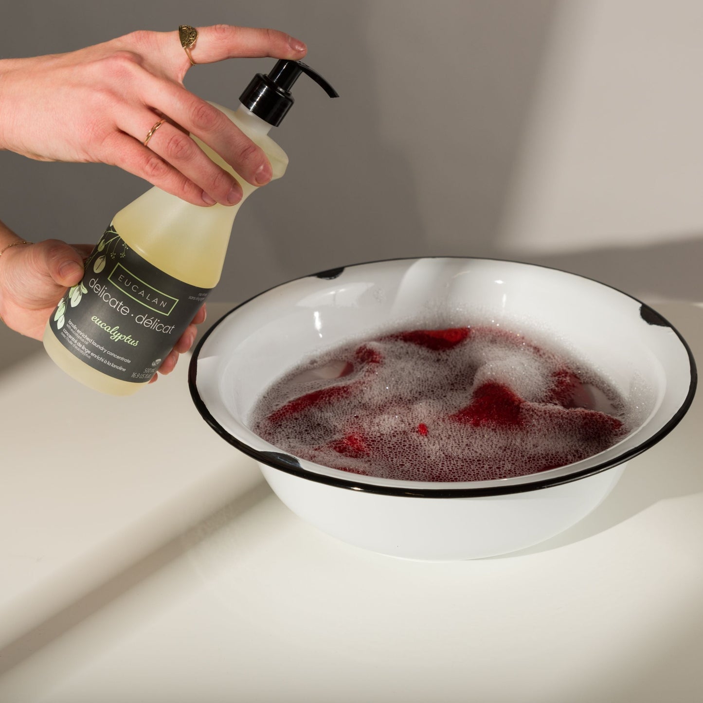 Pompe pour Eucalan Wool Wash - Flacon de 500 ml