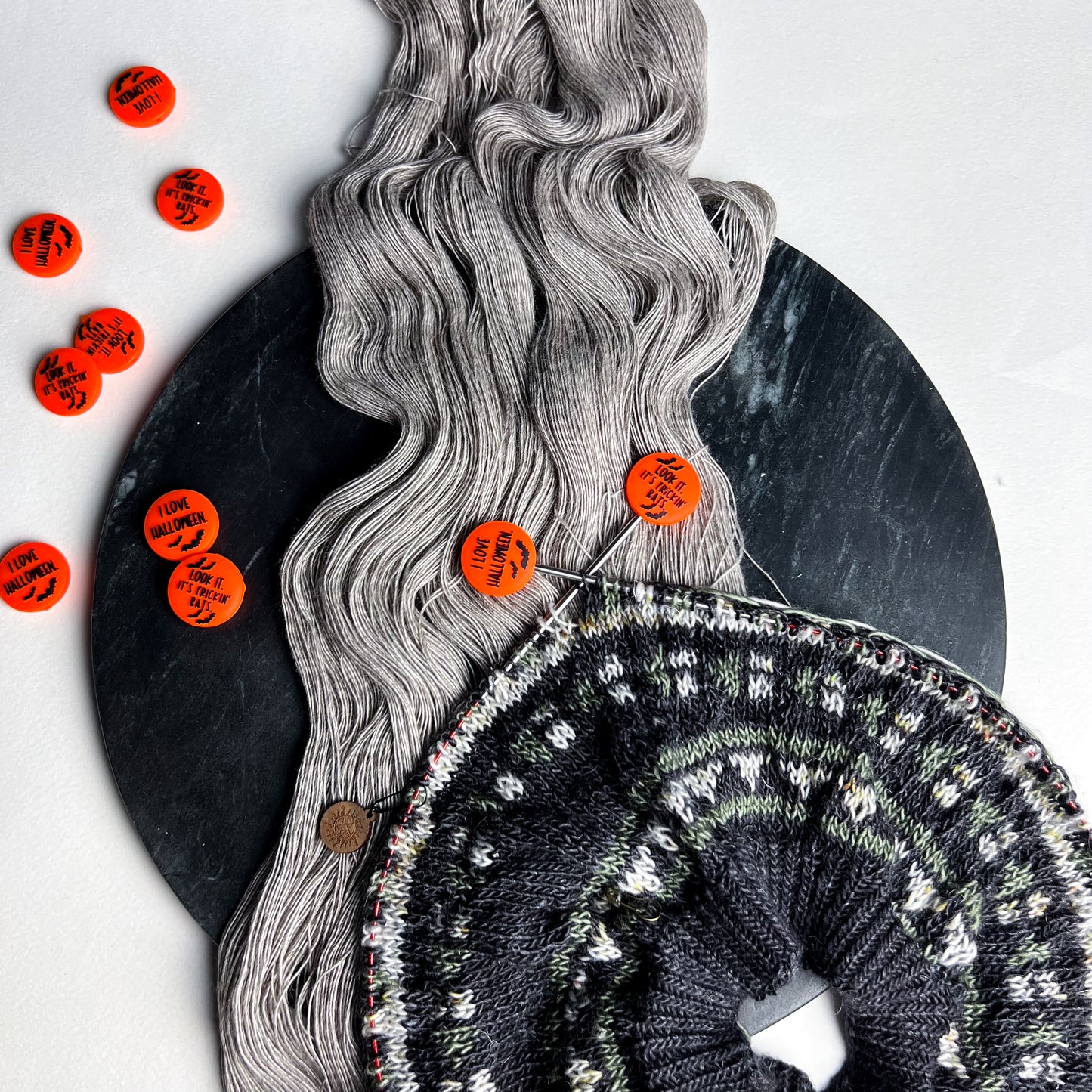 Look It's Frickin' Bats Needle Stoppers