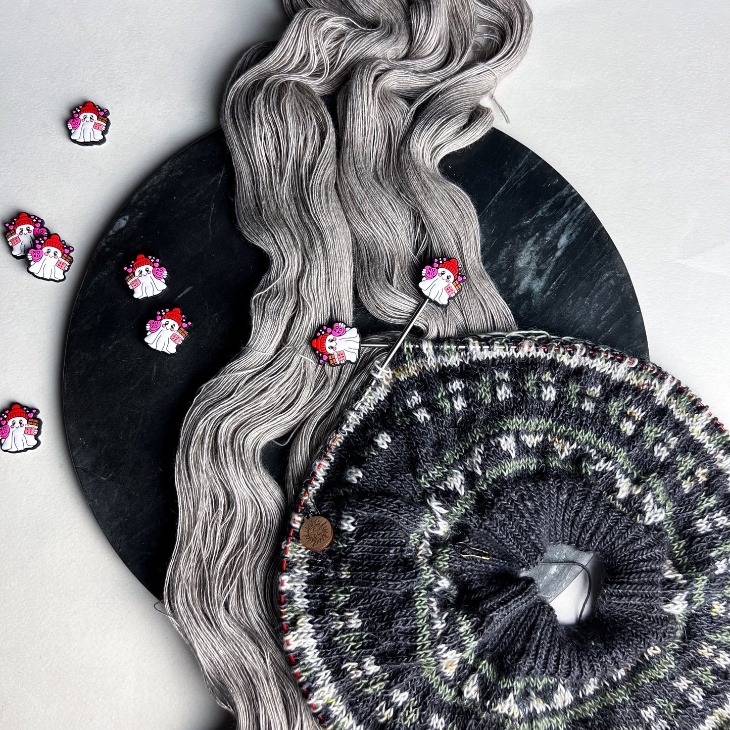 Love Ghosty Needle Stoppers