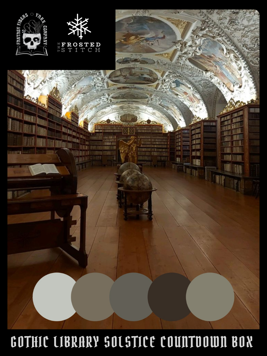 Gothic Library Winter Solstice Countdown Box - PRE-ORDER