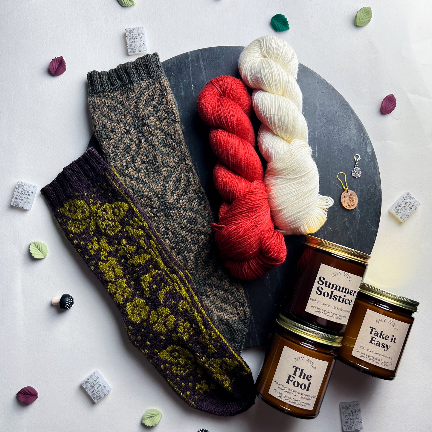 Summer of Socks Set - Mega Coven & Undyed