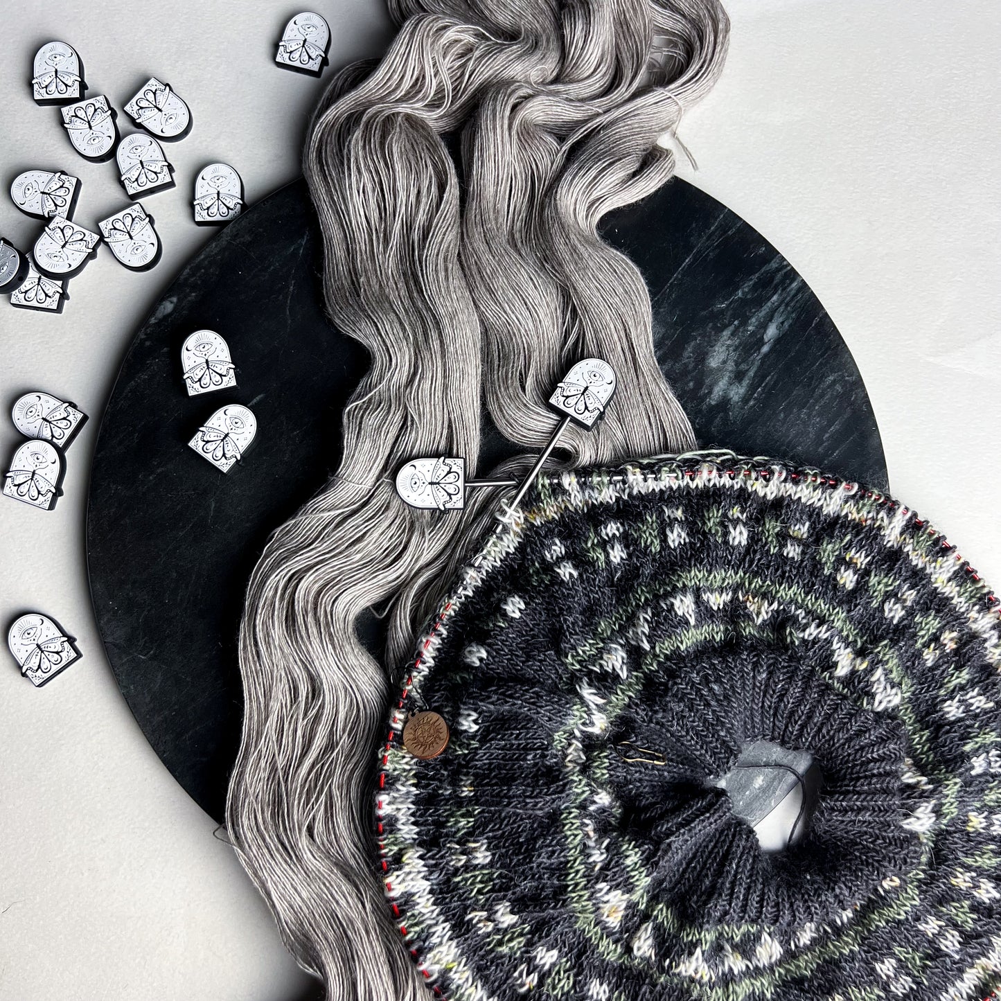 Witch Eye & Moth Needle Stoppers