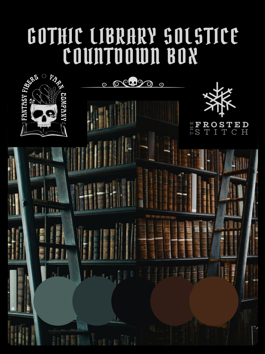 Gothic Library Winter Solstice Countdown Box - PRE-ORDER