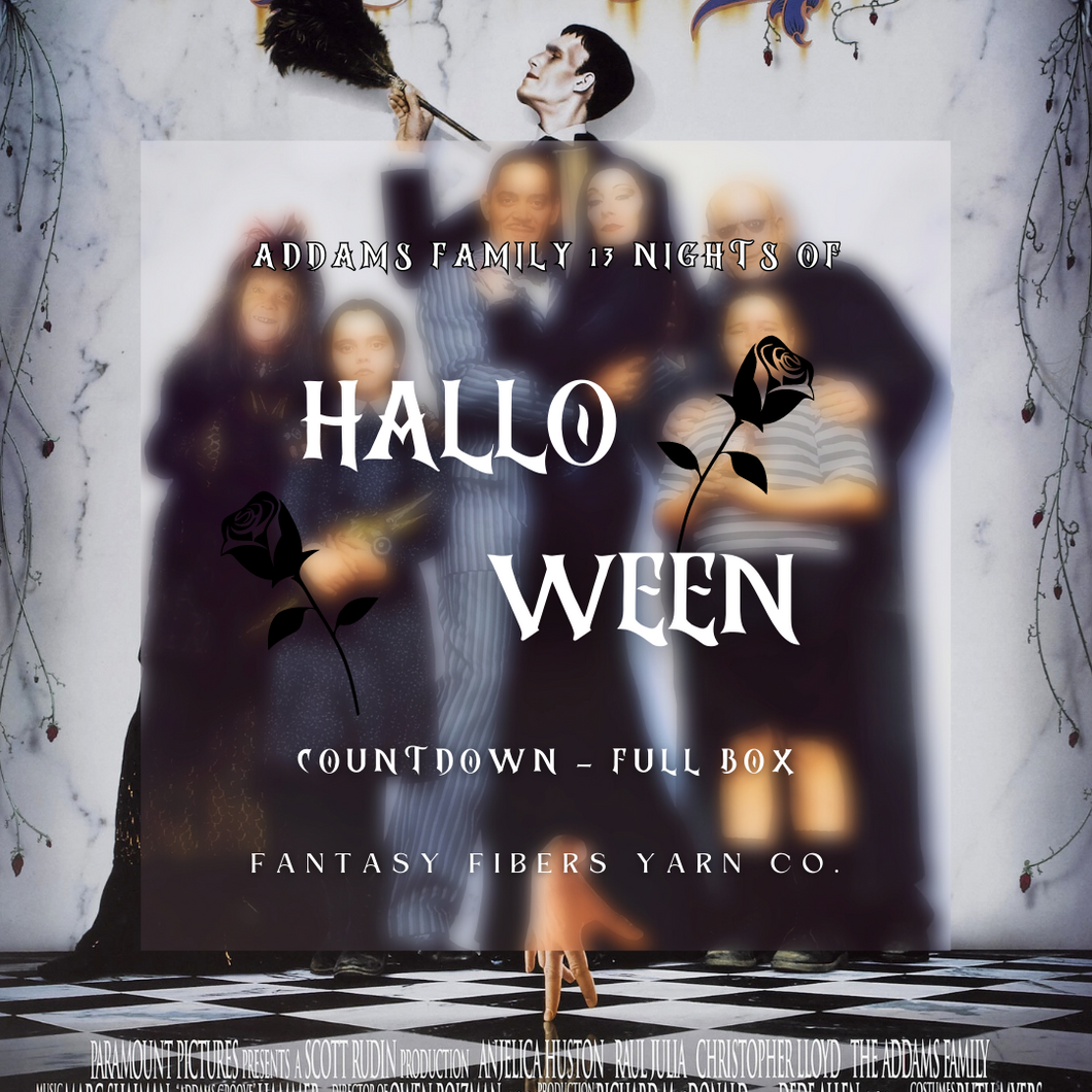 Addams Family 13 Nights of Halloween Countdown Box - FULL BOX - PRE-ORDER
