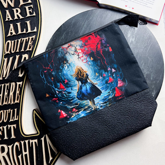 Alice in Wonderland Project Bag by Ginger Snap That
