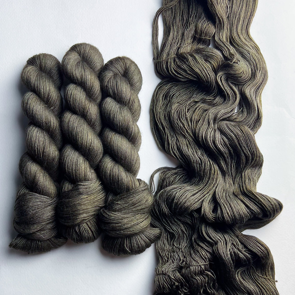 Apothecary Jars on Morally Grey (MYS) Lace