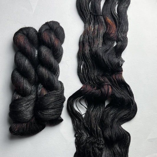 The Black Gate on Arranged Marriage (Merino Mohair) Fingering