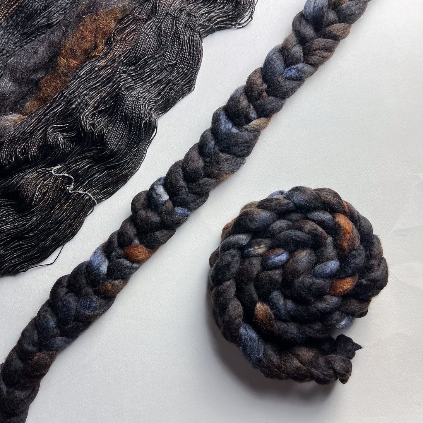 The Black Gate on Polwarth/Yak/Mulberry Silk Top