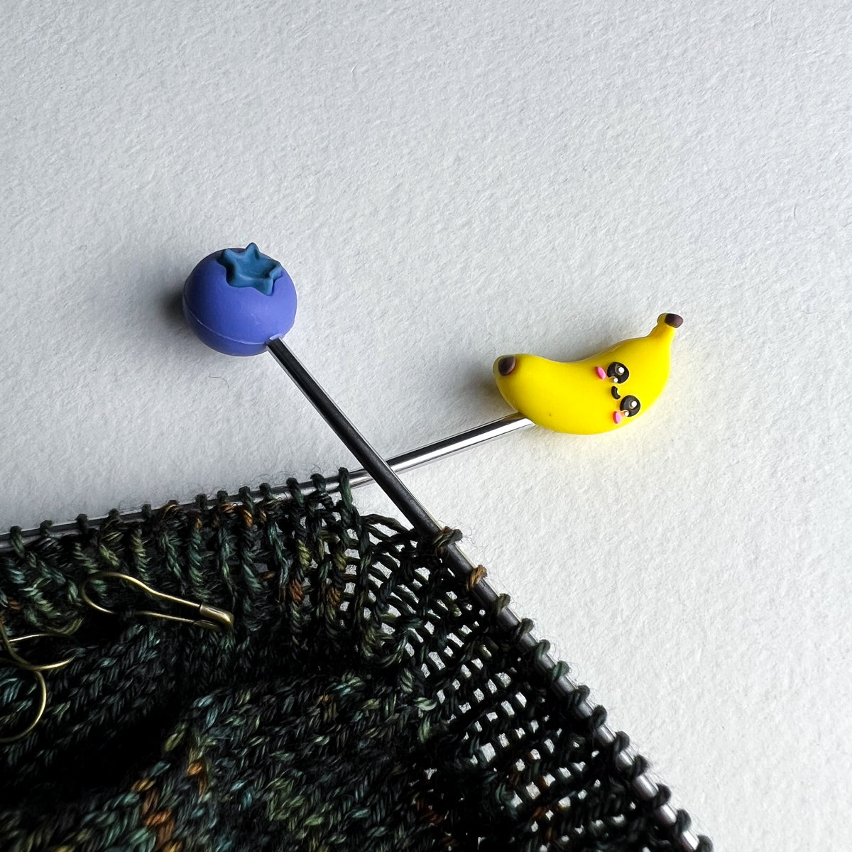 Blue Moon Over Brooklyn Needle Stoppers