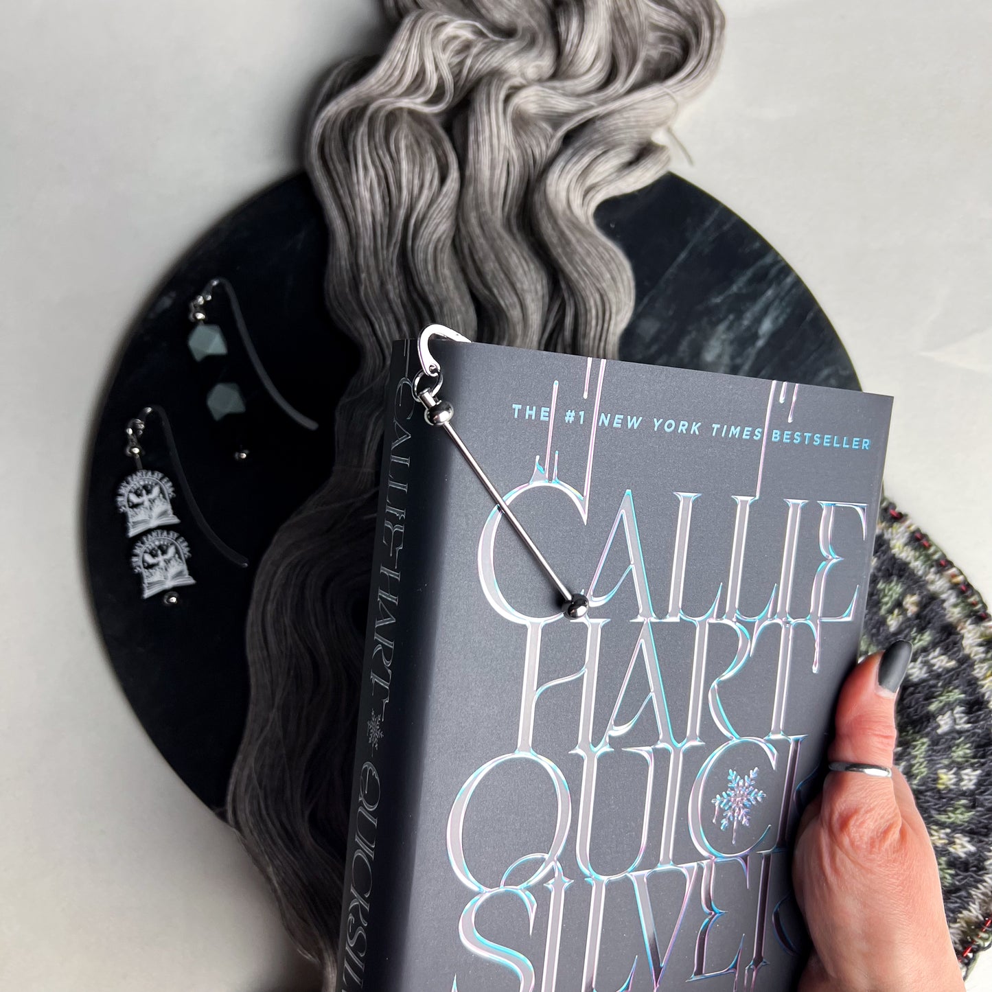 Bookmark Needle Stopper Holder