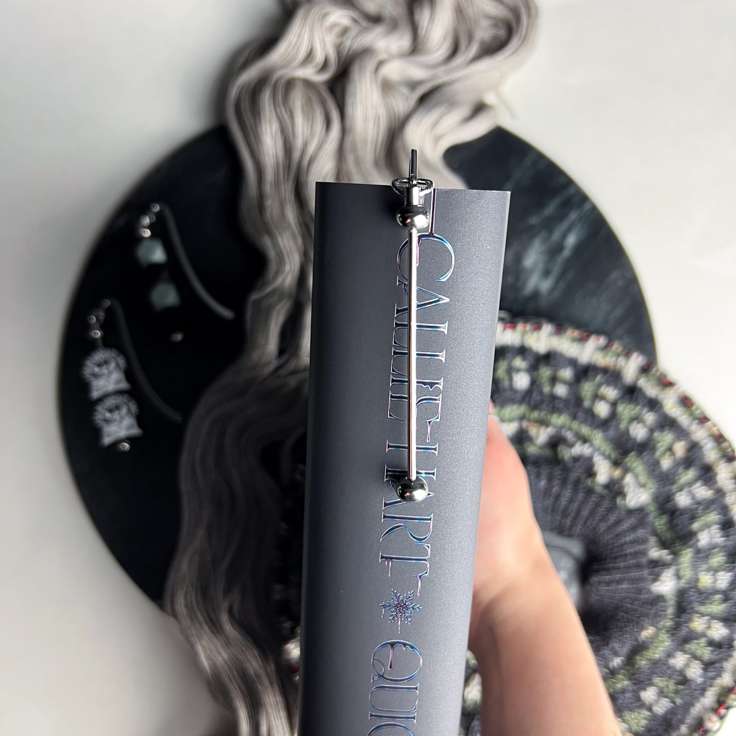 Bookmark Needle Stopper Holder