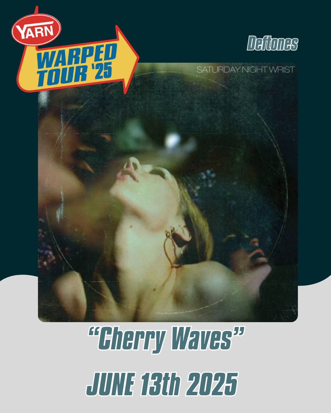 Sink down beneath, I'll swim down with you on Opposites Attract (Merino Cotton) Fingering