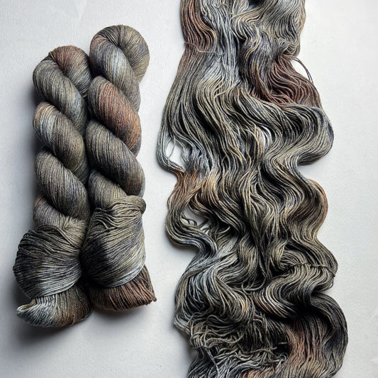 The Dead Marshes on Opposites Attract (Merino Cotton) Fingering
