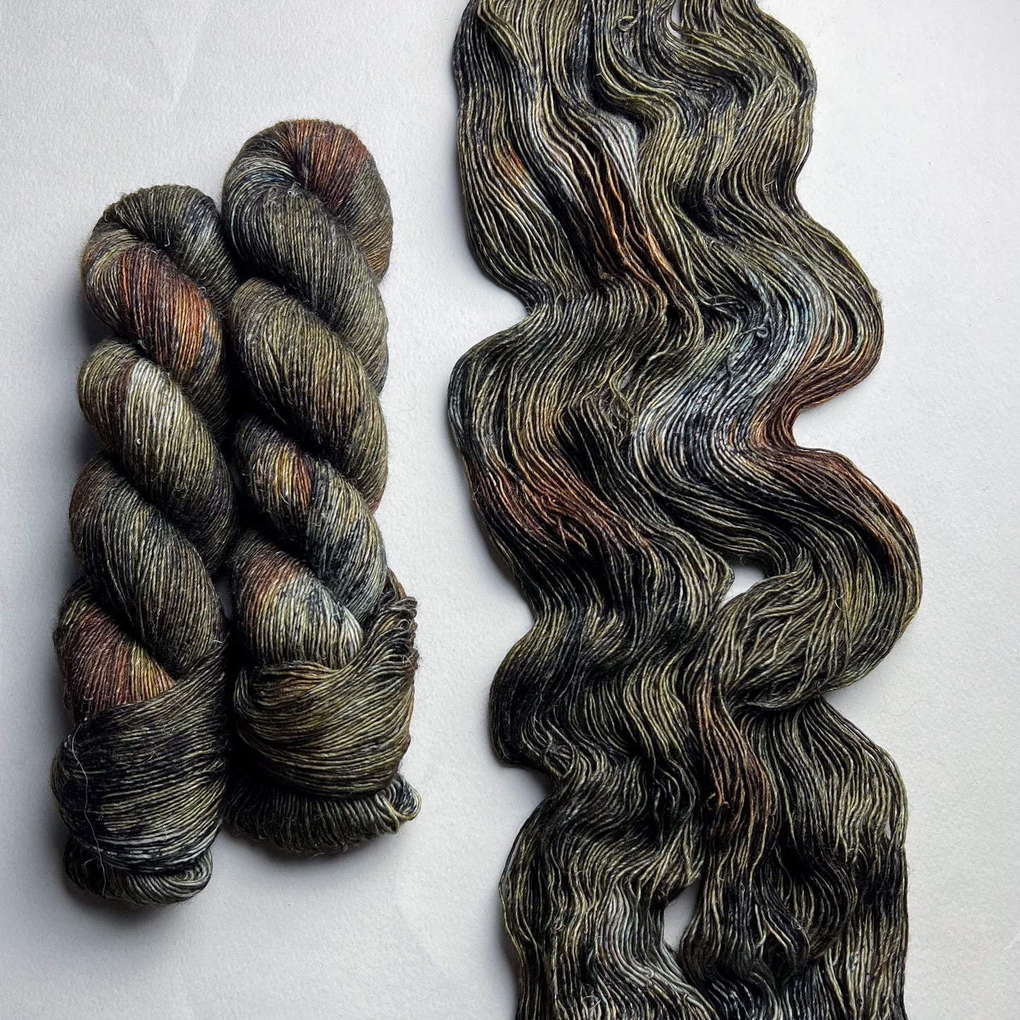 The Dead Marshes on One Bed (Merino Linen) Fingering