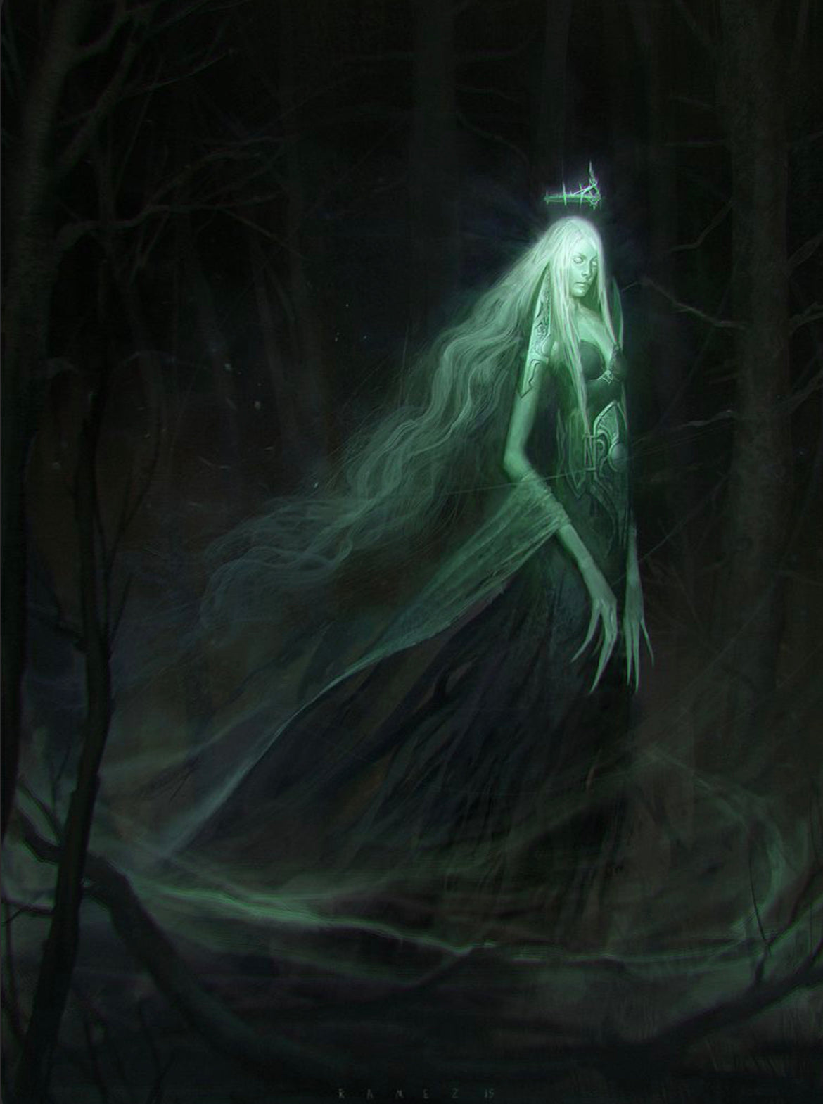 Enchanted Forest on Morally Grey (MSY) DK