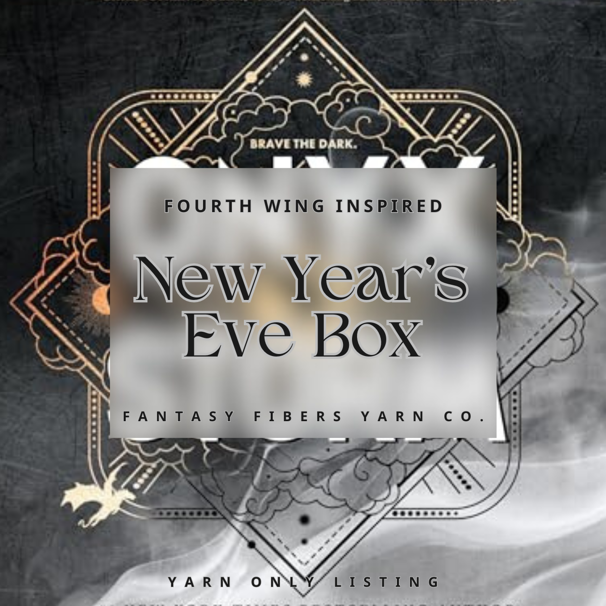 Fourth Wing-Inspired NYE Yarn-Only - PRE-ORDER