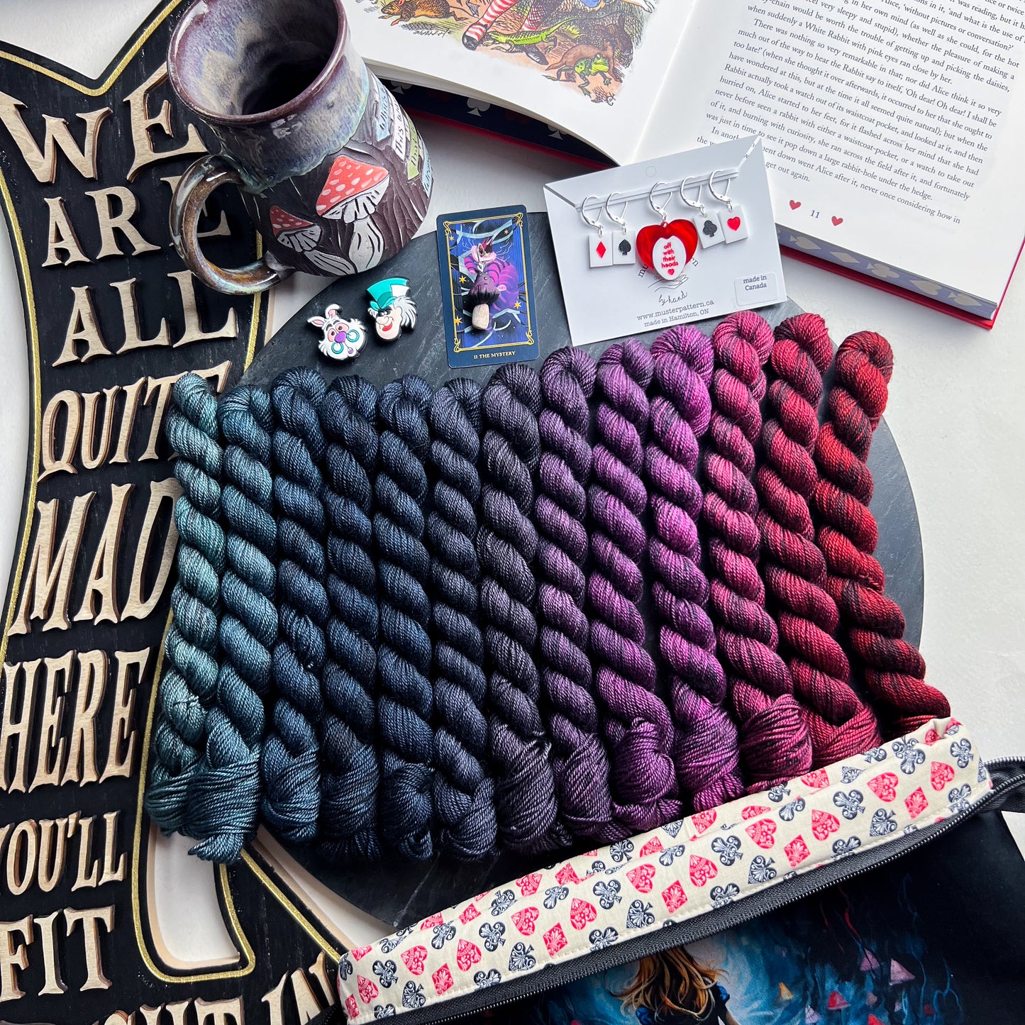 Alice in Wonderland 13 Nights of Halloween Countdown Box - FULL BOX