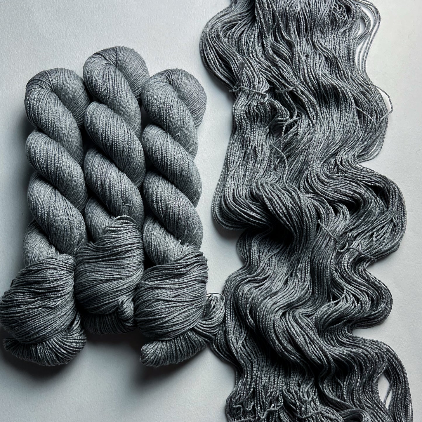 Gandalf the Grey on Opposites Attract (Merino Cotton) Fingering