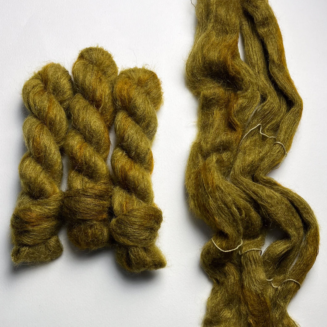 Kelp Fronds on Fated Mates (Mohair) Lace
