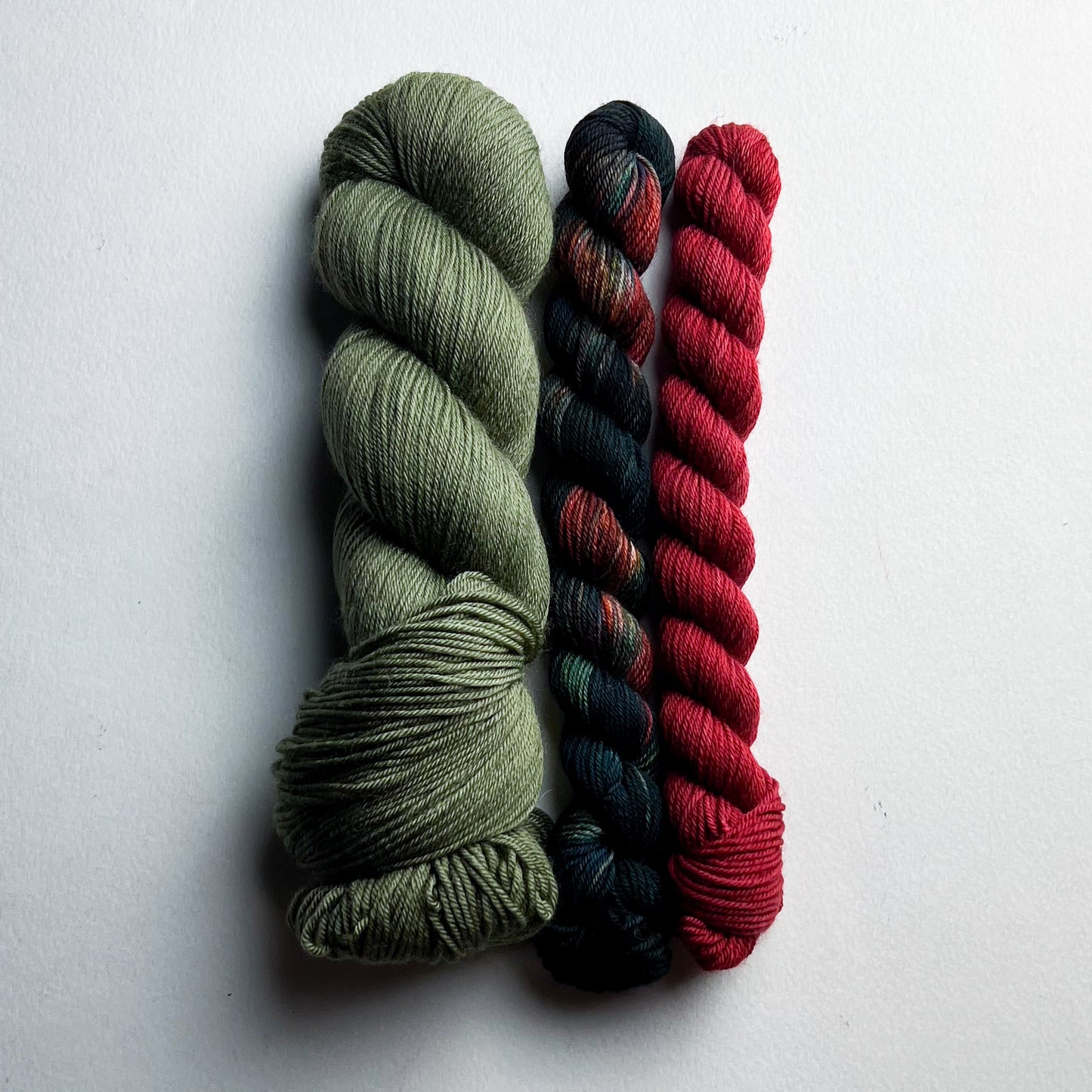 O Tannenbaum Sock Sets on Enemies to Lovers (85/15) Fingering