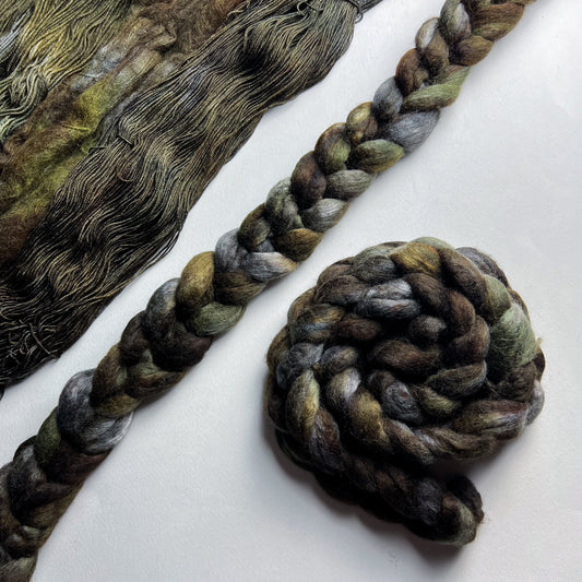 Mirkwood on Polwarth/Yak/Mulberry Silk Top