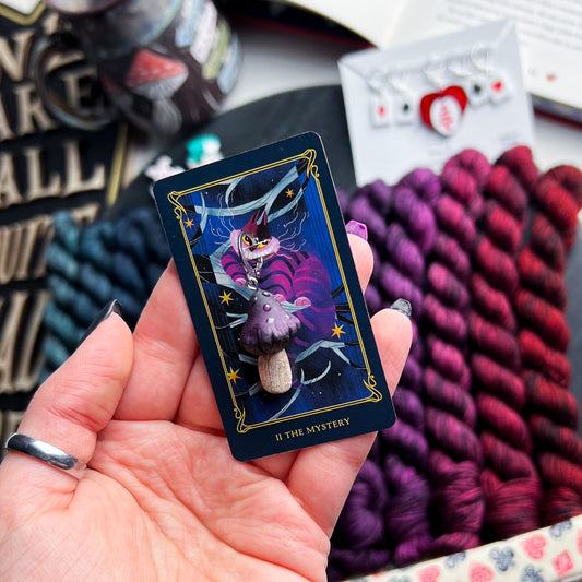 Alice-inspired Mushroom Progress Keeper