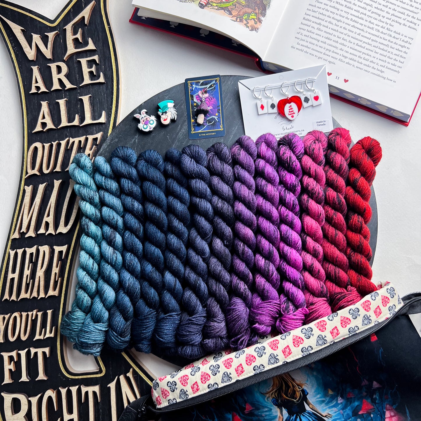 Alice in Wonderland 13 Nights of Halloween Countdown Box - NO MUG BOX