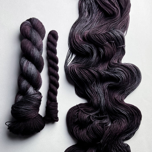 I Have Crossed Oceans of Time to Find You & I Never Drink... Wine Sock Set on *Enemies to Lovers (85/15) Fingering