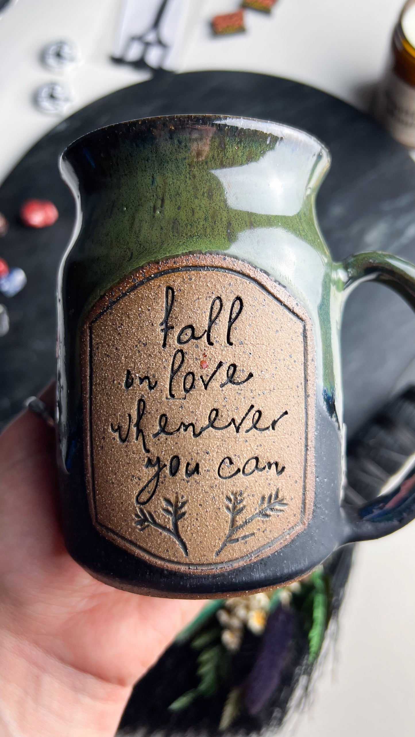 Fall in Love Apothecary Mug