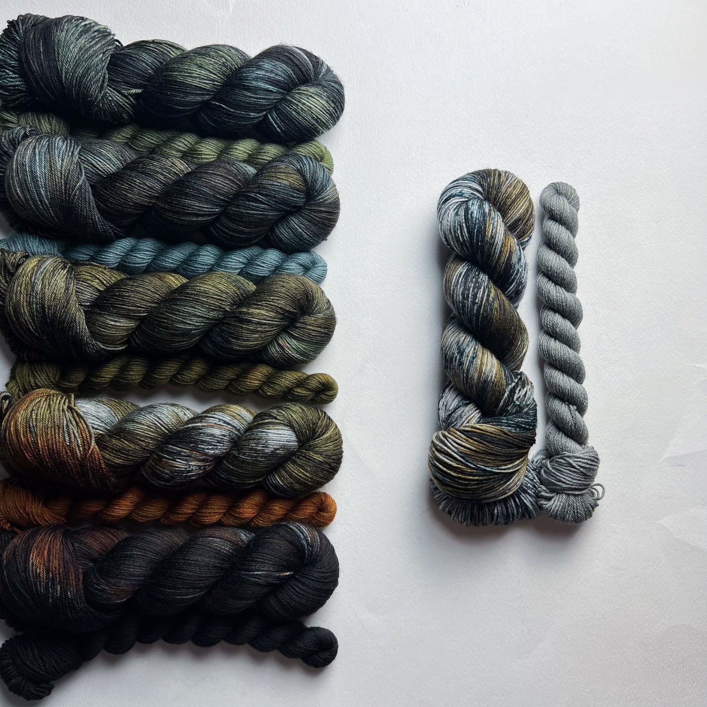 River Crossing & Gandalf the Grey Sock Set on Enemies to Lovers (85/15) Fingering