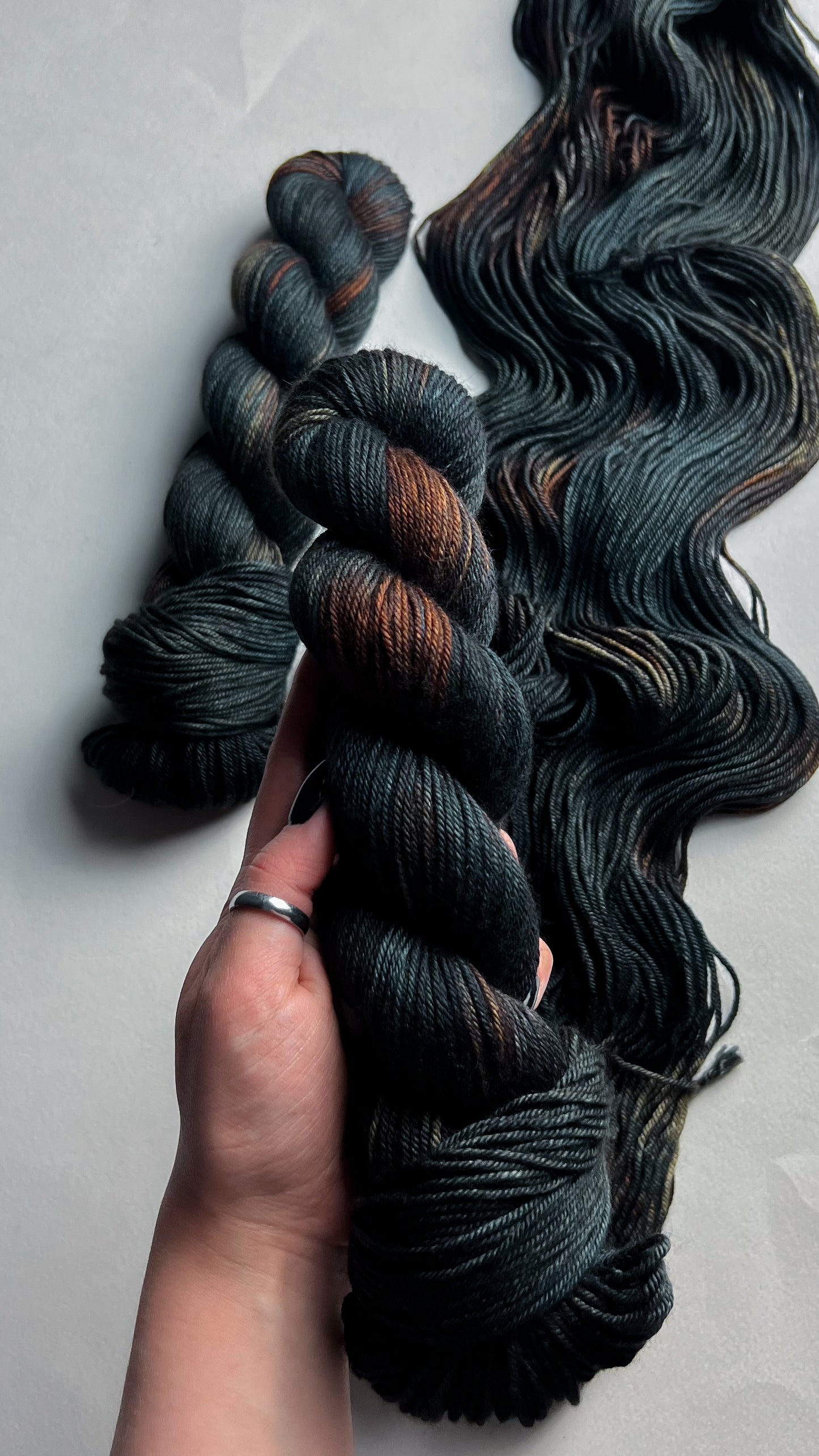 Sink down beneath, I'll swim down with you on Morally Grey (MSY) DK