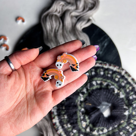 Spooky Rainbow Needle Stoppers