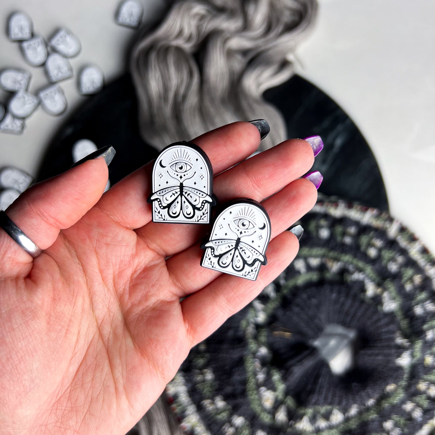 Witch Eye & Moth Needle Stoppers