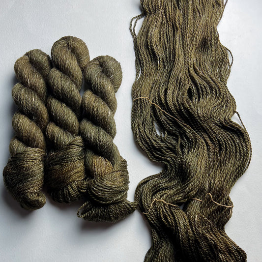 Trees of Lothlórien on One Bed (Merino Linen) Worsted