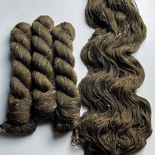 Trees of Lothlórien on Smut (Tweed) Fingering