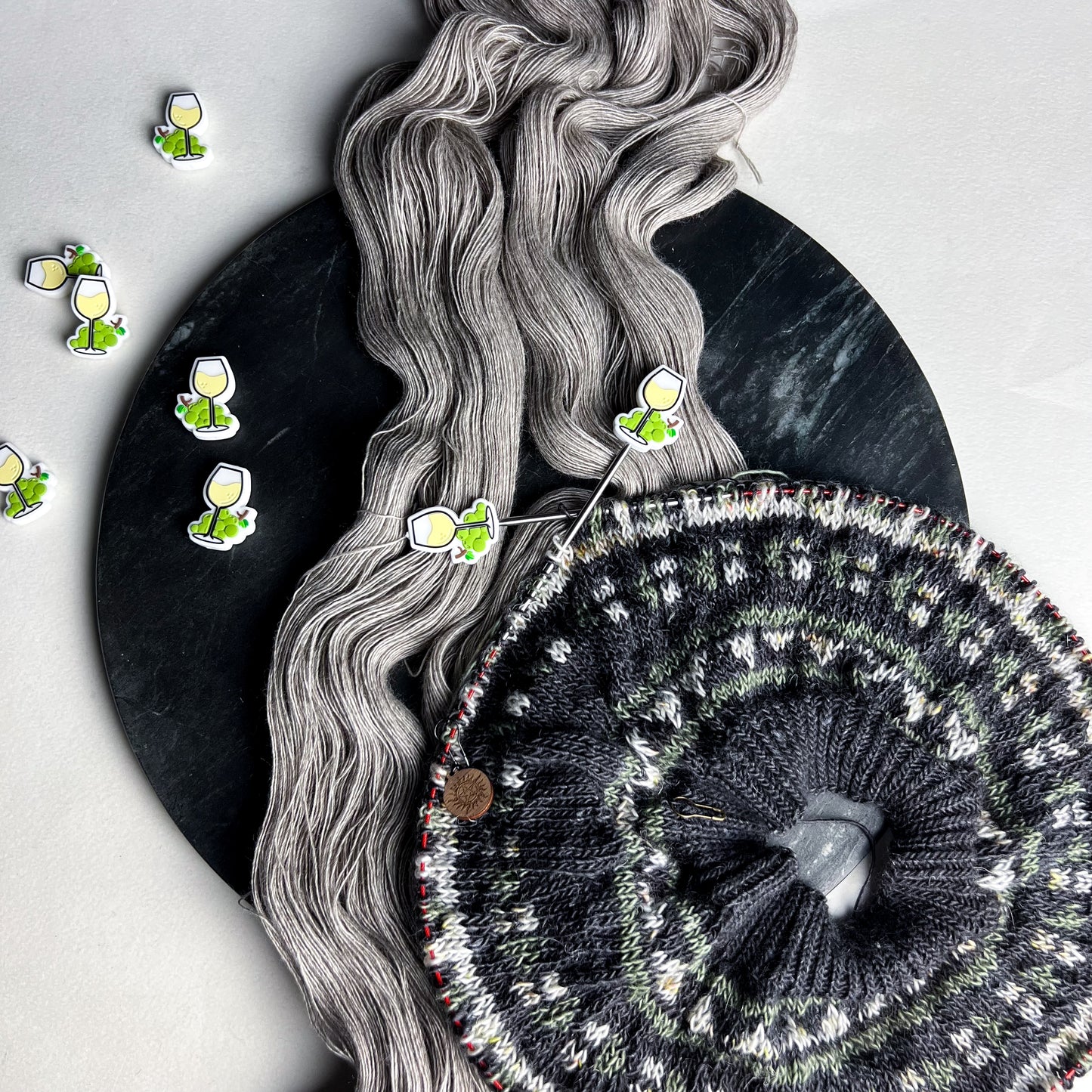 White Wine Needle Stoppers