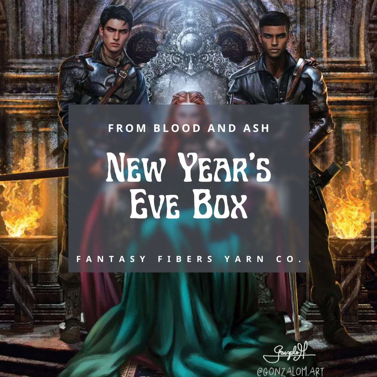 From Blood and Ash NYE Box - Ready-to-Ship