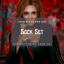 Cargar imagen en el visor de la galería, From Blood and Ash NYE Sock Set - Ready-to-Ship
